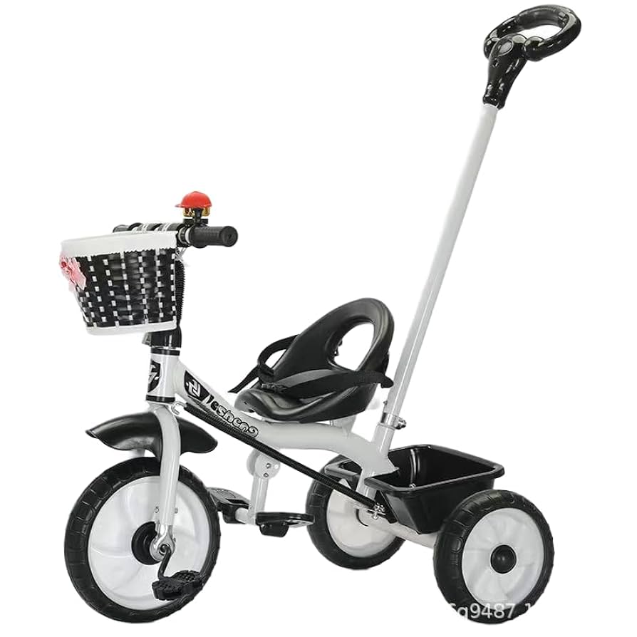 子供三輪車　多機能　ペダル、手押し取外し可能　ピンク　値段交渉可 子供三輪車 多機能 ペダル、手押し取外し可能 ピンク 値段交渉可